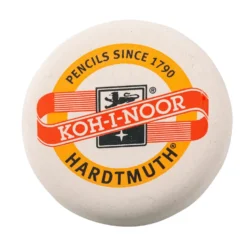 KOH-I-NOOR Weißer Radiergummi mit Logo-Aufdruck