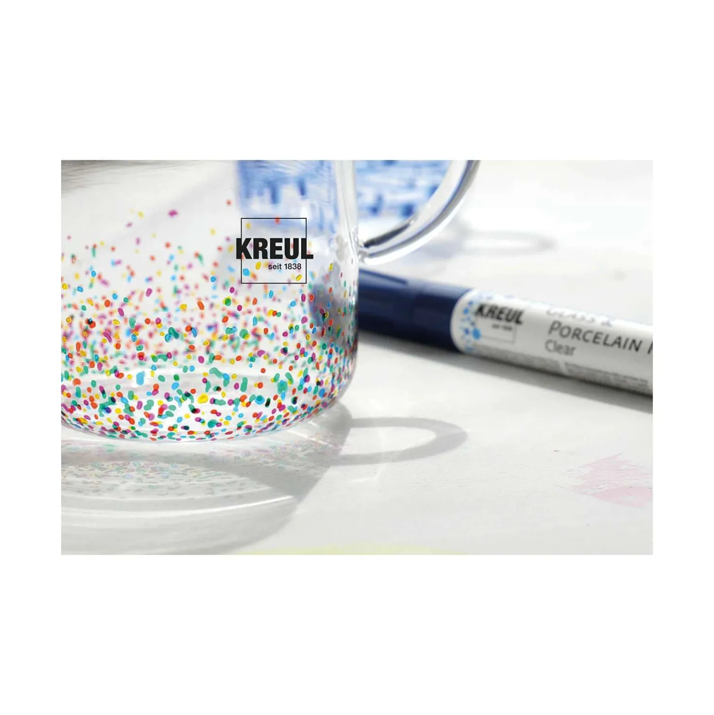 KREUL Glass & Porcelain Pen Clear medium