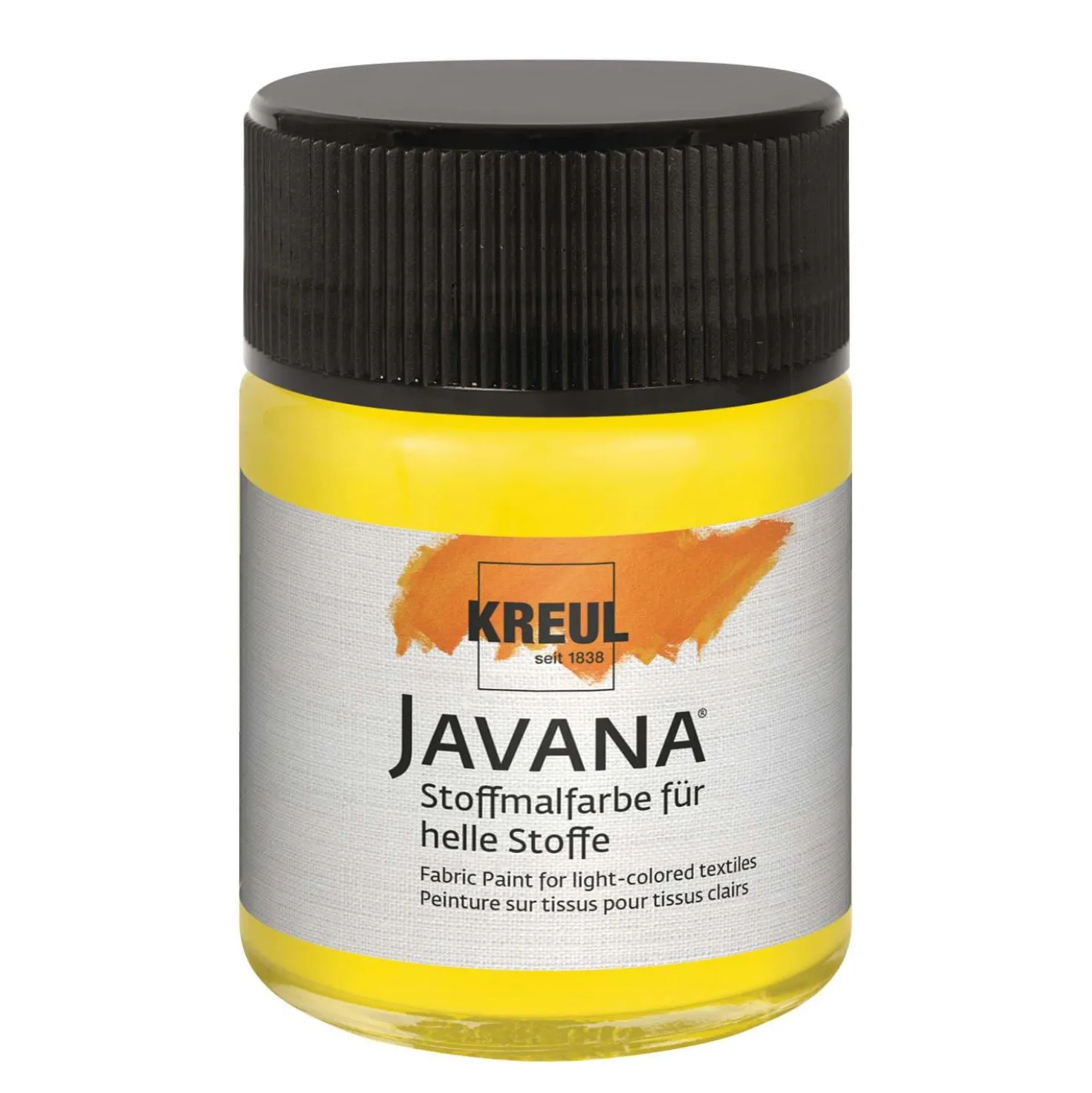 KREUL Javana Stoffmalfarbe für helle Stoffe, Neon-Farben