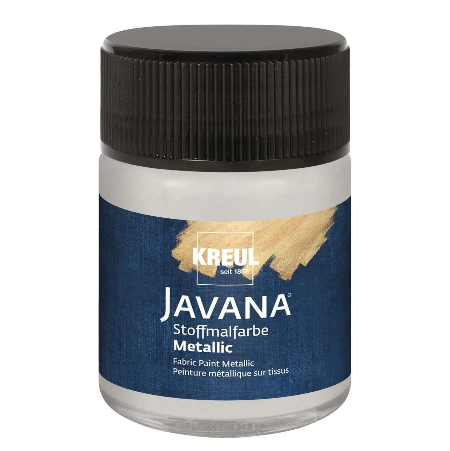 KREUL Javana Stoffmalfarbe mit Metallic-Effekt