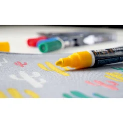 KREUL Textil Marker Opak, medium, 5er-Set
