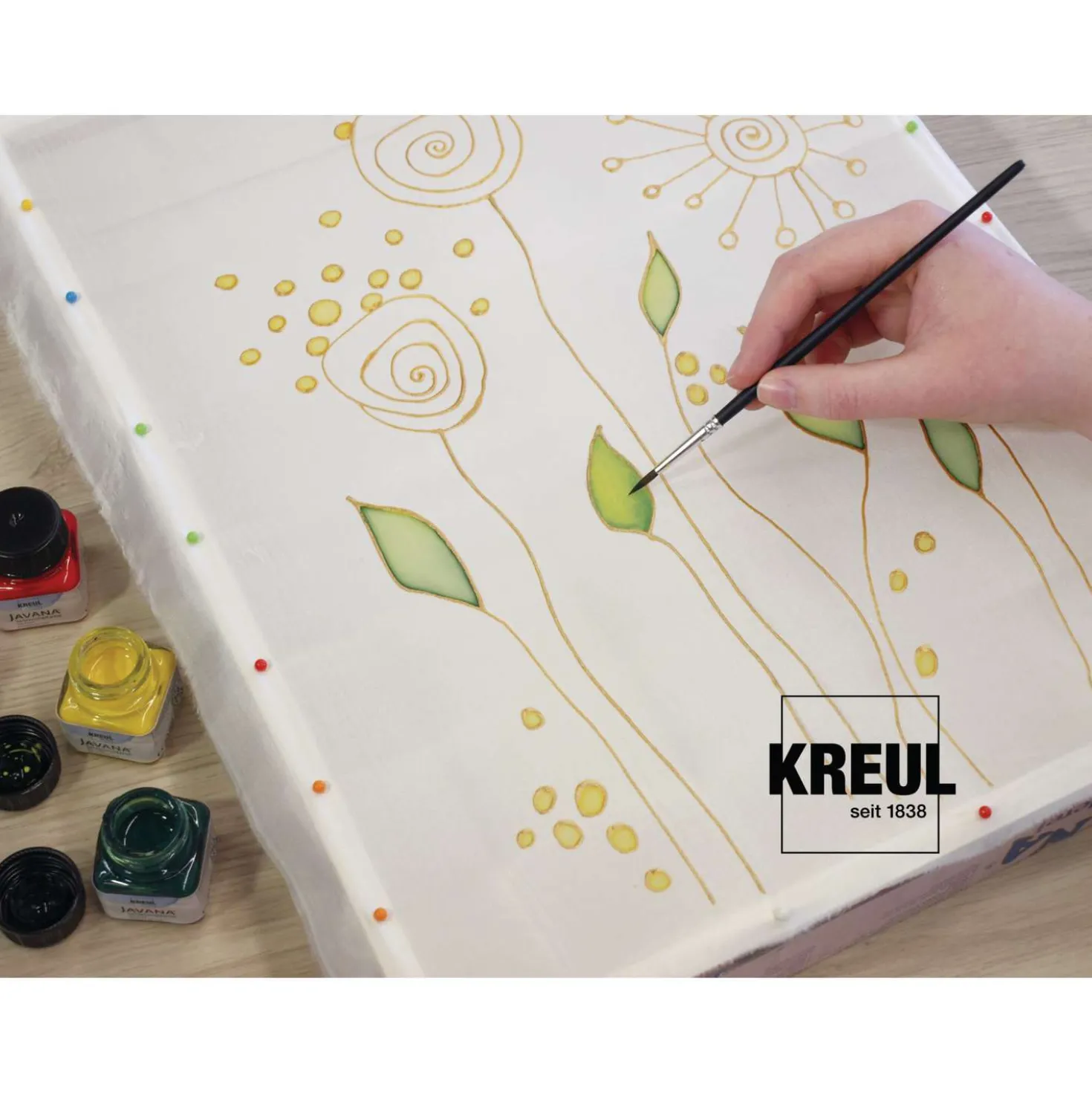 KREUL Javana "Malen auf Seide" Starter-Set