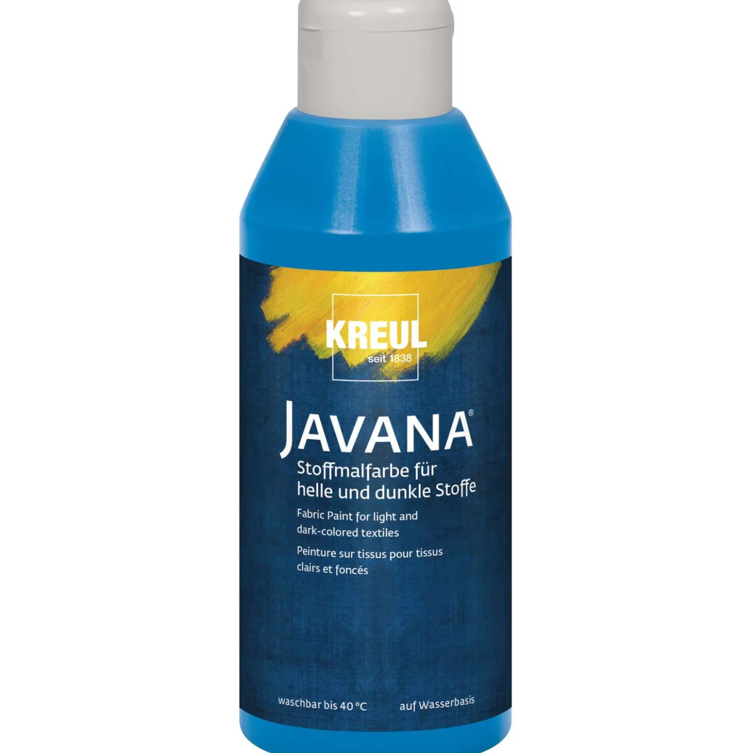 KREUL Javana Stoffmalfarbe für helle und dunkle Stoffe