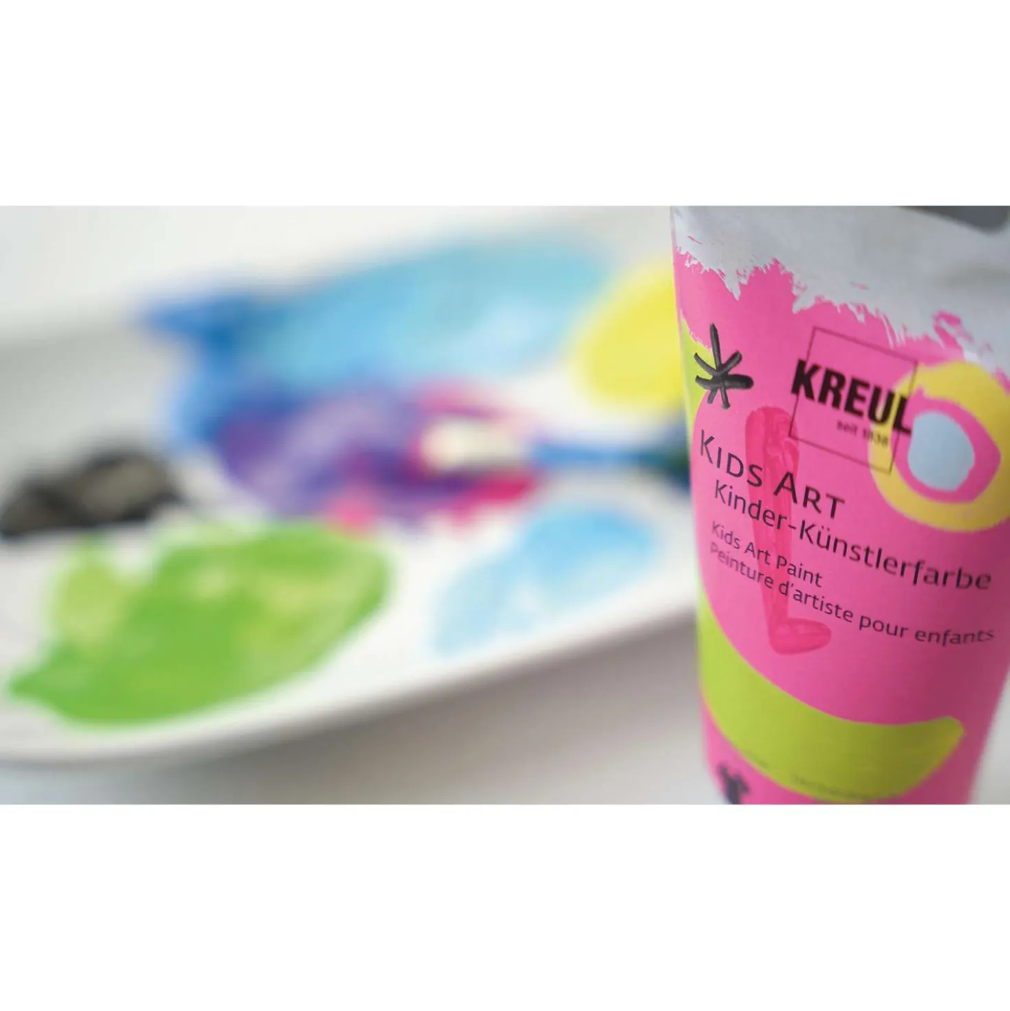 KREUL KIDS ART Kinder-Künstlerfarbe, 8er-Set