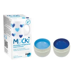 KREUL MUCKI Porzellan-Fingerfarbe ''Deep & Dreamy“