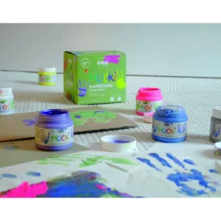 KREUL MUCKI Premium-Fingerfarbe #wildChild, 8er Set