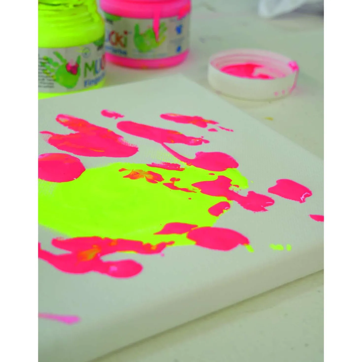KREUL MUCKI Premium-Fingerfarbe #wildChild, 8er Set