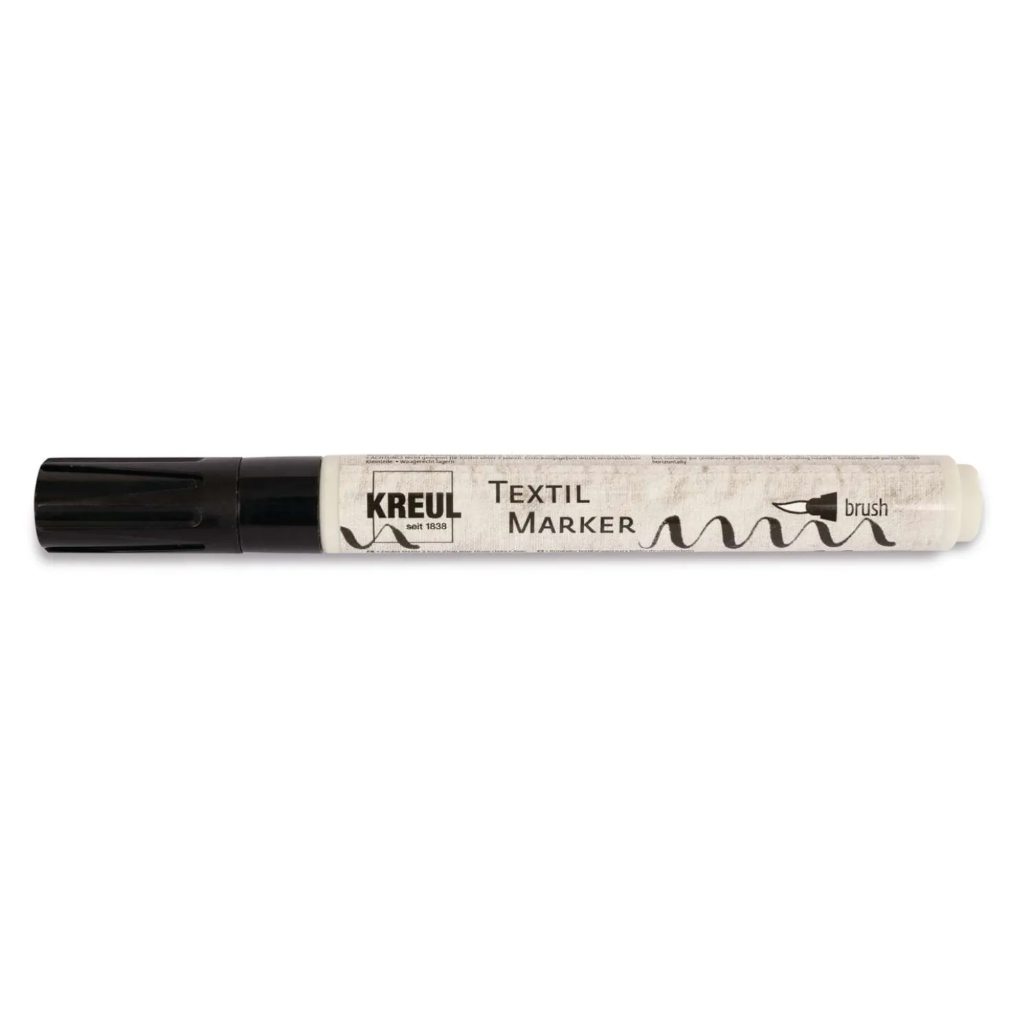 KREUL Textil Marker brush Schwarz