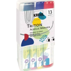 KREUL Triton Acrylic Marker XXL+edge Powerpack