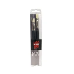 KUM® Fjall Acrylpinsel-Set, 3-teilig