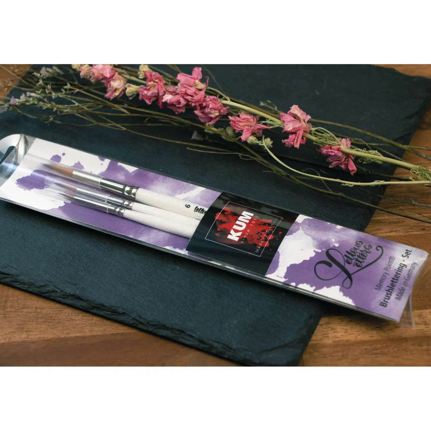 KUM® Memory Point® Brushlettering-Pinselset, 3-teilig