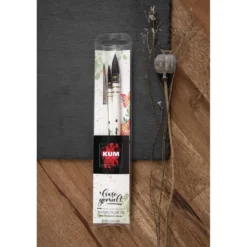 KUM® x loosegemalt, Aquarellpinsel-Set, 3-teilig