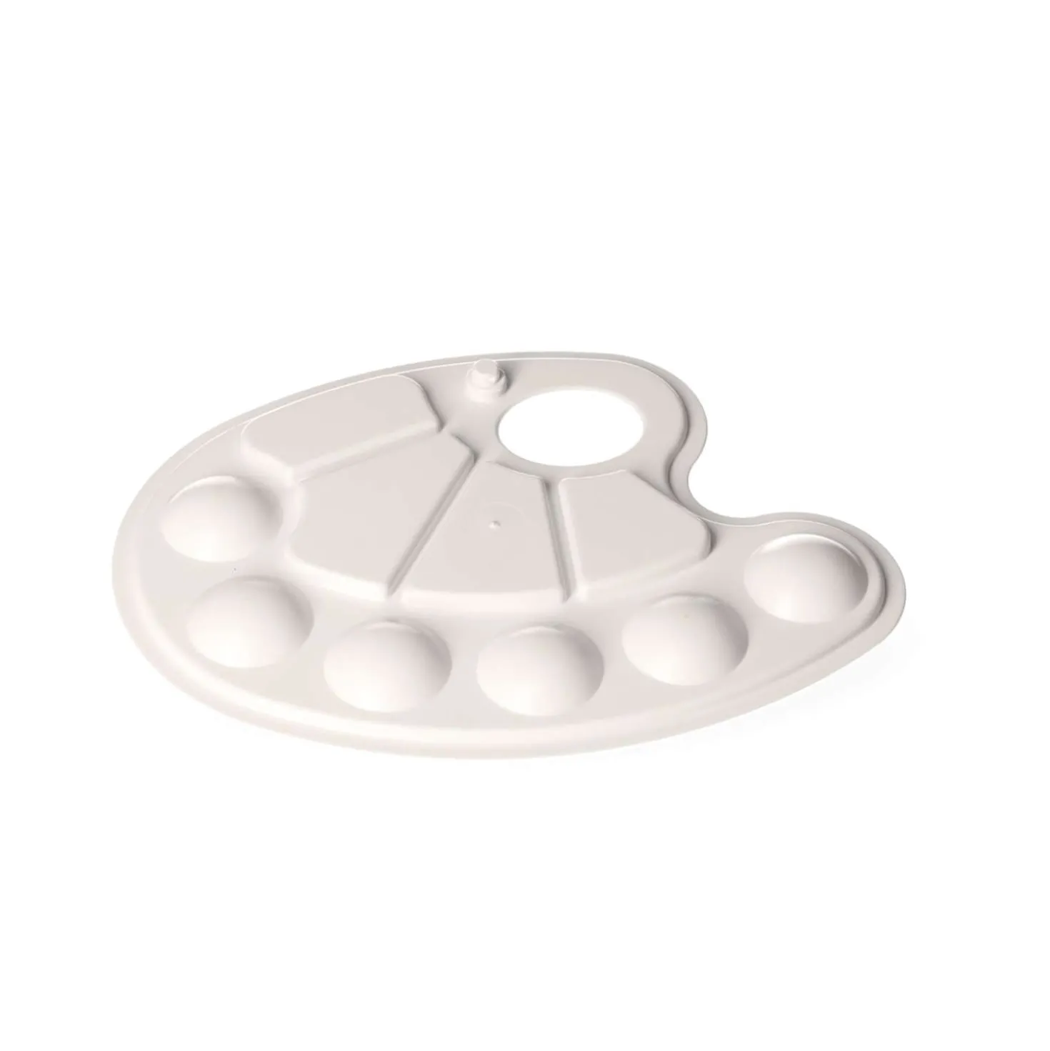 Kunststoff-Palette, oval