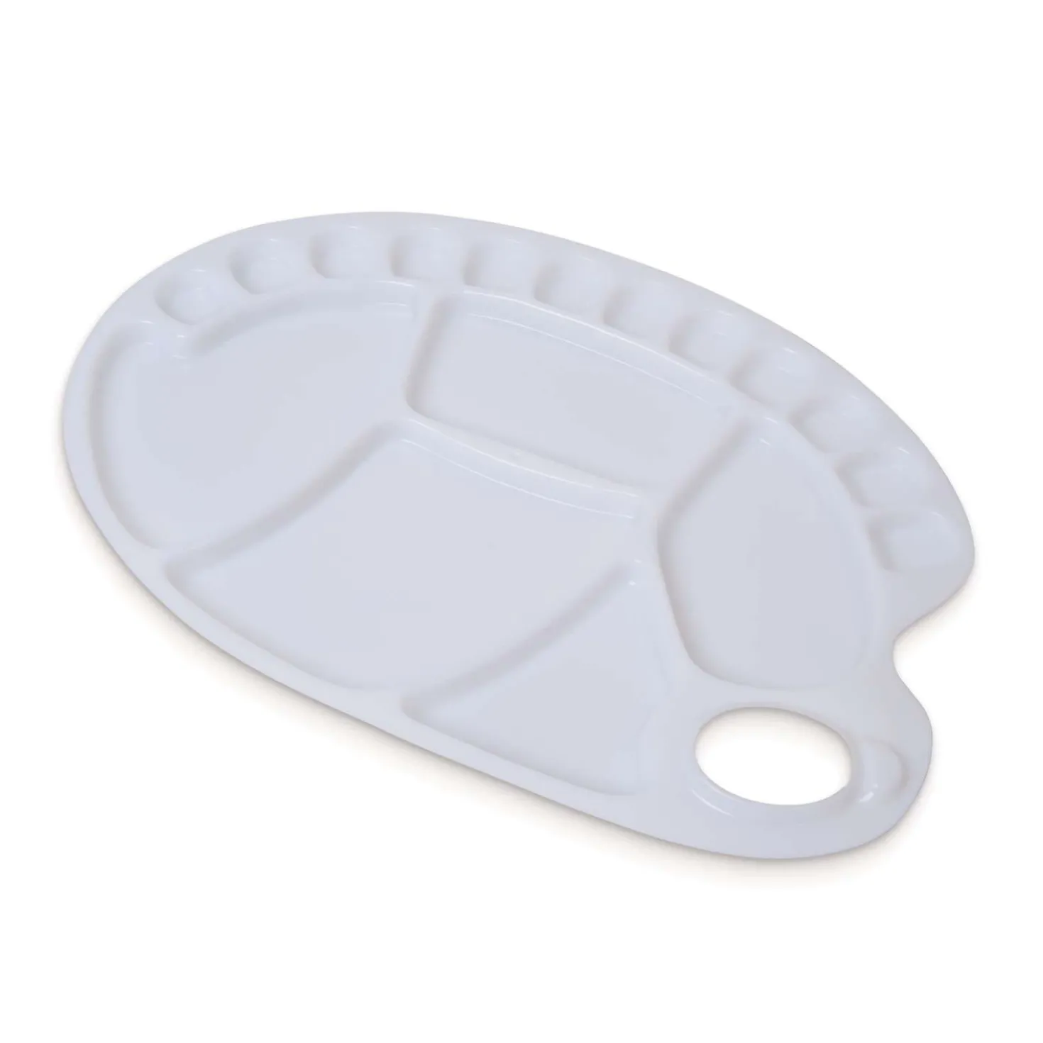 Kunststoffpalette oval Handpalette