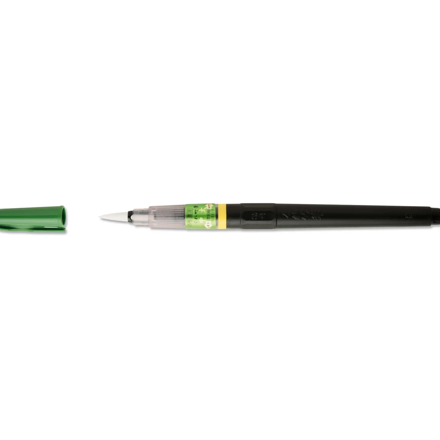 Kuretake "CHU-BUTO" N°25, Fude Pen Fasermaler, Schwarz