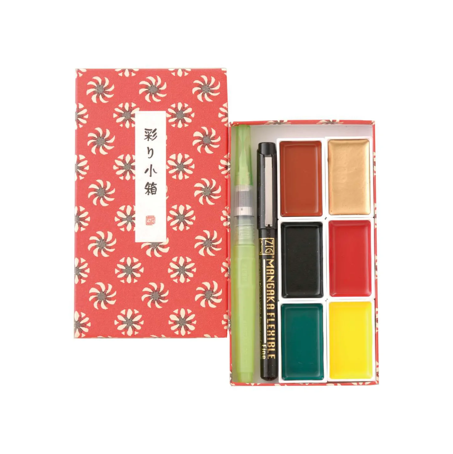 Kuretake Gansai Tambi™ Irodori Kobako Aquarellfarben Set