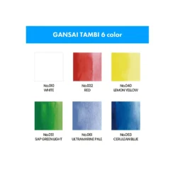 Kuretake Gansai Tambi™ Irodori Kobako Aquarellfarben Set