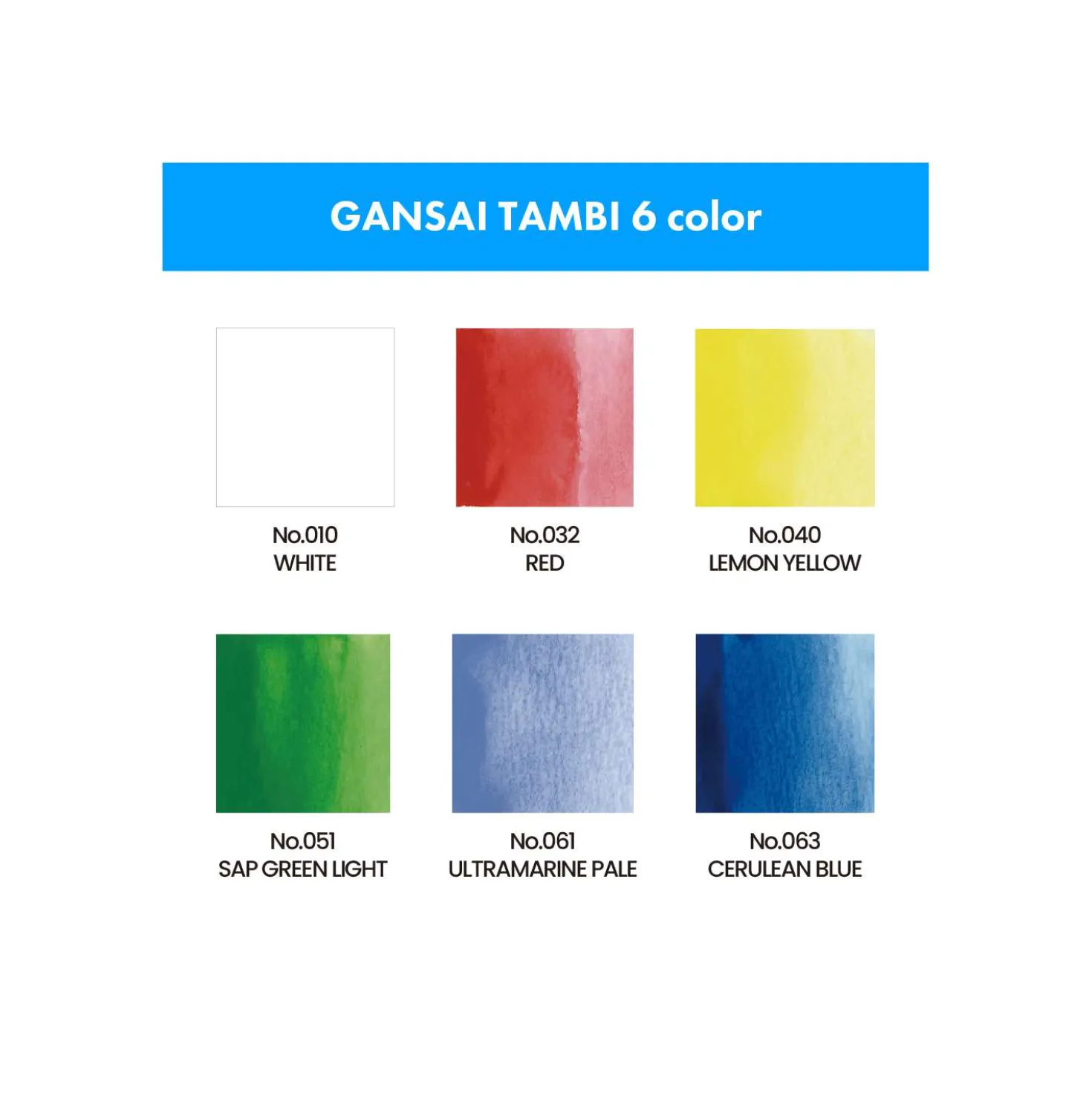 Kuretake Gansai Tambi™ Irodori Kobako Aquarellfarben Set