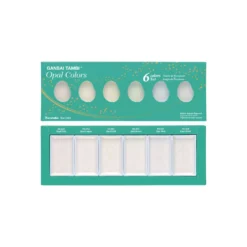 Kuretake Gansai Tambi "Opal Colors" Aquarellfarben 6er-Set