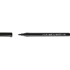 Kuretake "NAMPITSU KABURA " N°33, Fude Pen Fasermaler, Schwarz