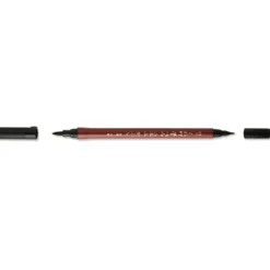 Kuretake "NIHON-DATE KABURA" N°55, Fude Pen Fasermaler, Schwarz