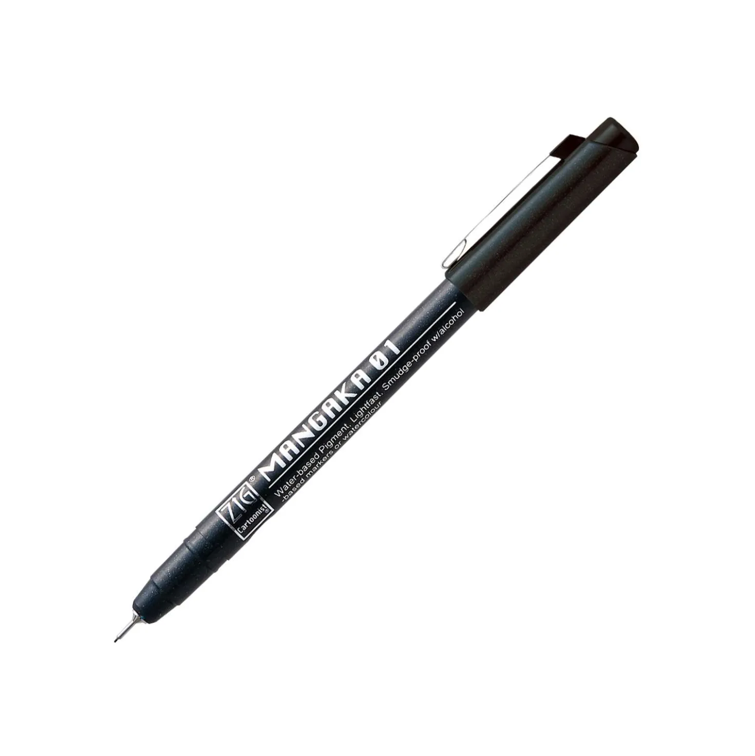 Kuretake ZIG® Cartoonist Mangaka Fineliner, schwarz
