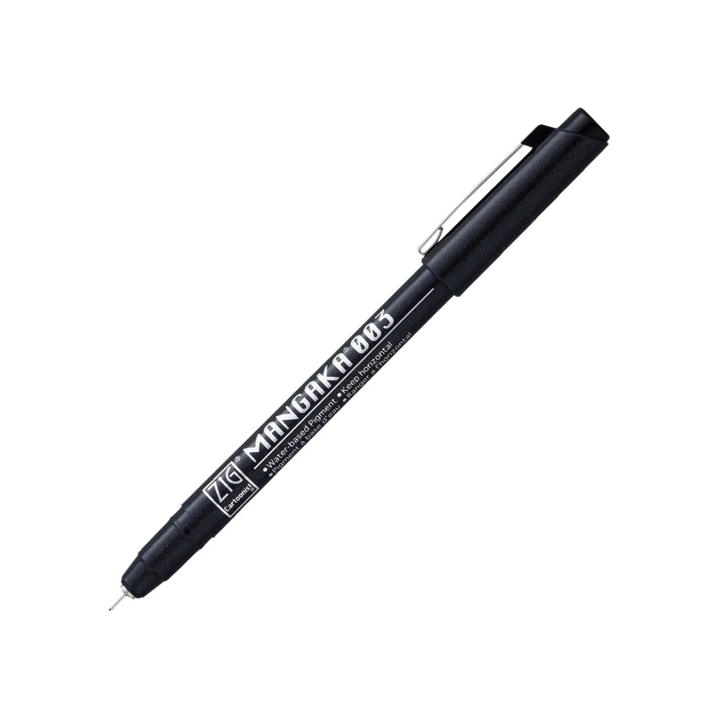 Kuretake ZIG® Cartoonist Mangaka Fineliner, schwarz