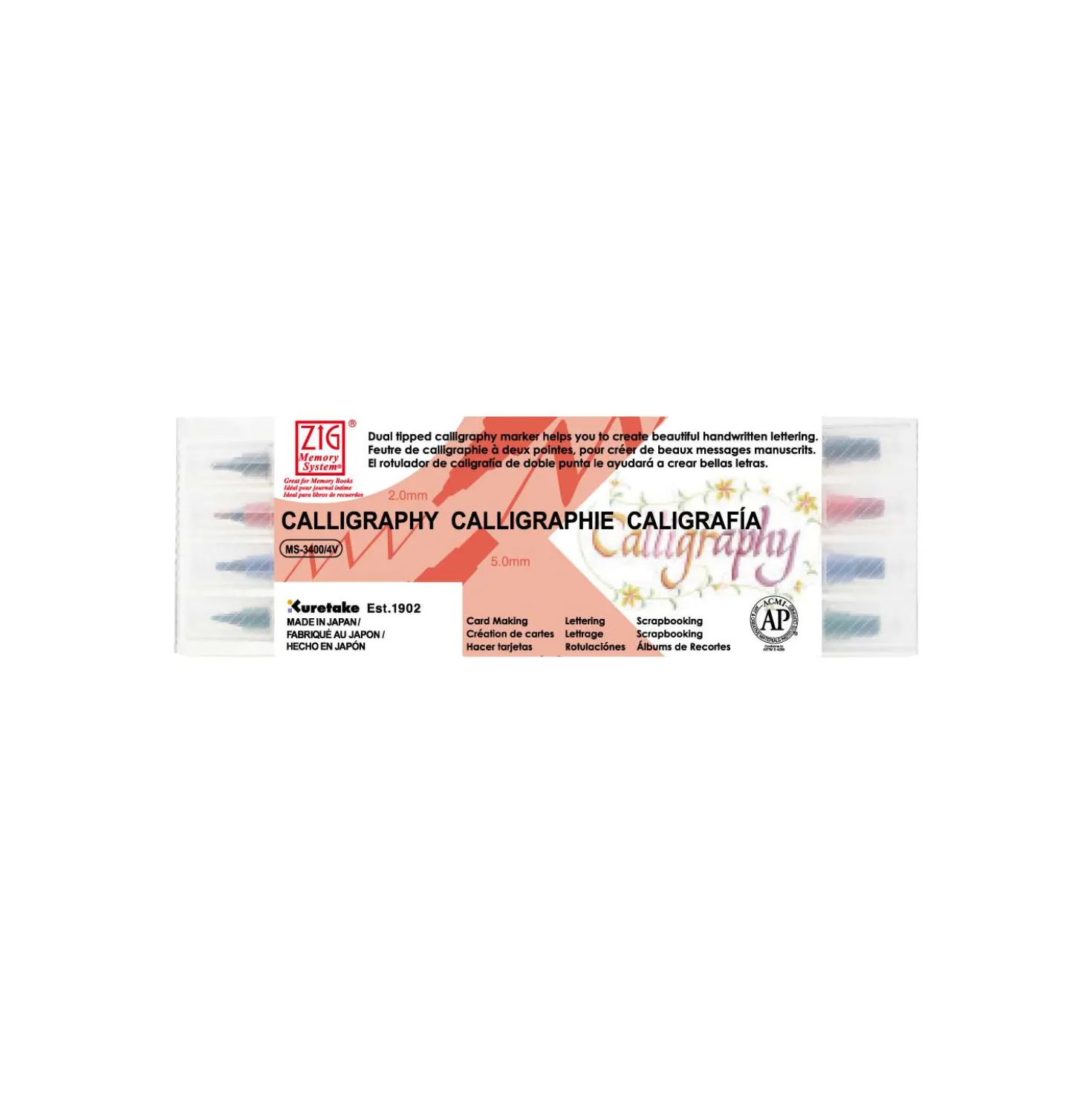 Kuretake ZIG® Memory System™ Kalligrafie Marker Sets