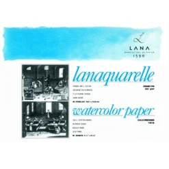 LANA Lanaquarelle Aquarellblock