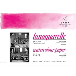 LANA Lanaquarelle Aquarellblock