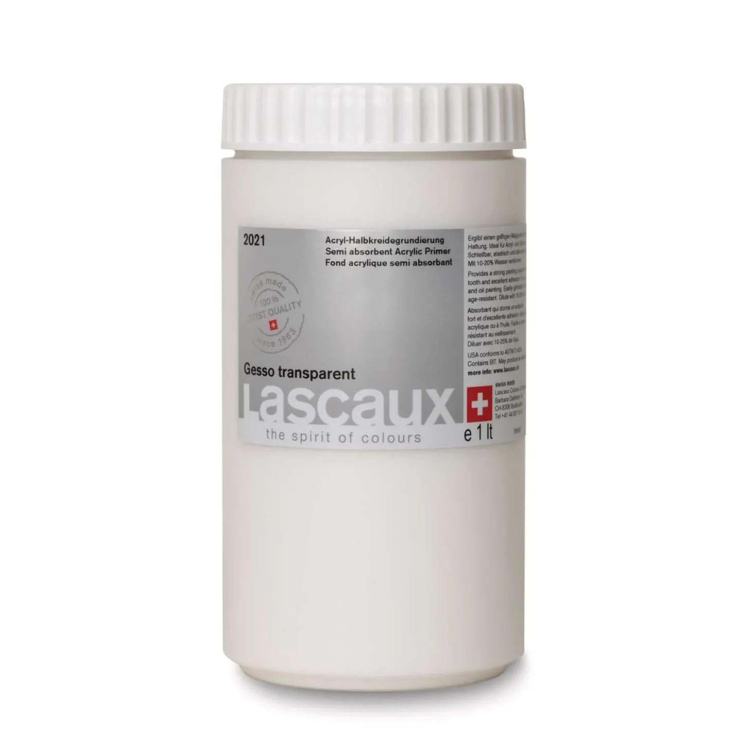 Lascaux Gesso transparent