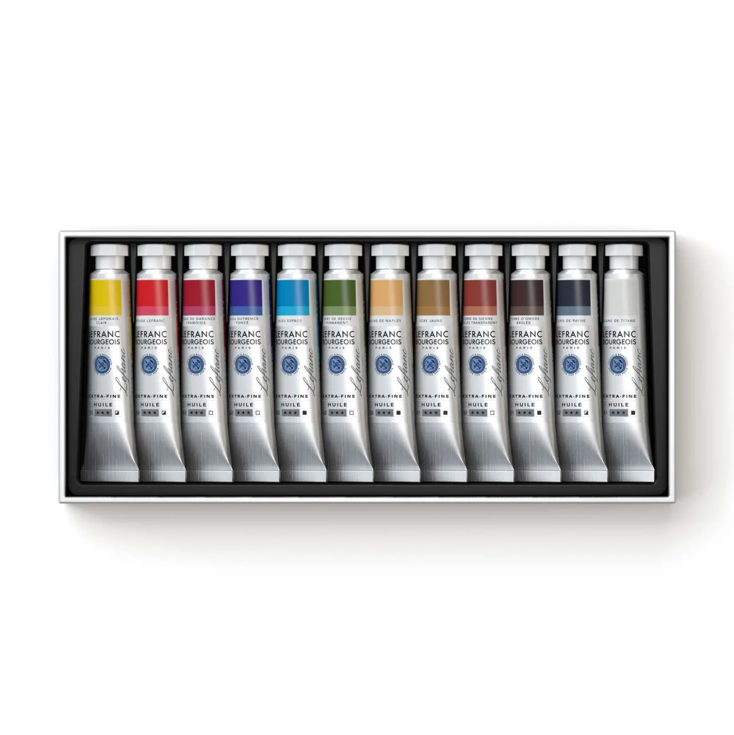 LEFRANC & BOURGEOIS extrafeine Ölfarbe 12er-Set