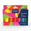 LEFRANC BOURGEOIS Feine Acrylfarbe Fluorescent Set, 6 × 20 ml
