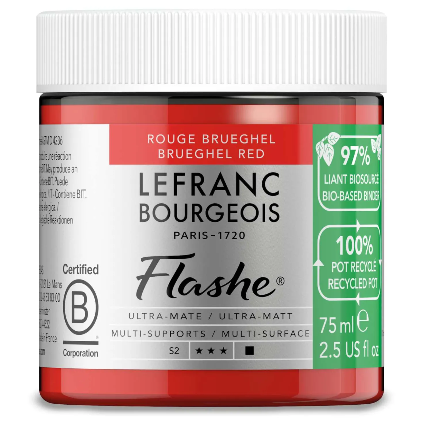 LEFRANC & BOURGEOIS Flashe® BIO-BASED Vinylfarbe