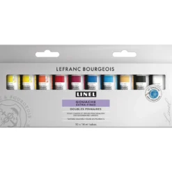 LEFRANC & BOURGEOIS LINEL Gouache extra-fine, Primärfarben-Sets