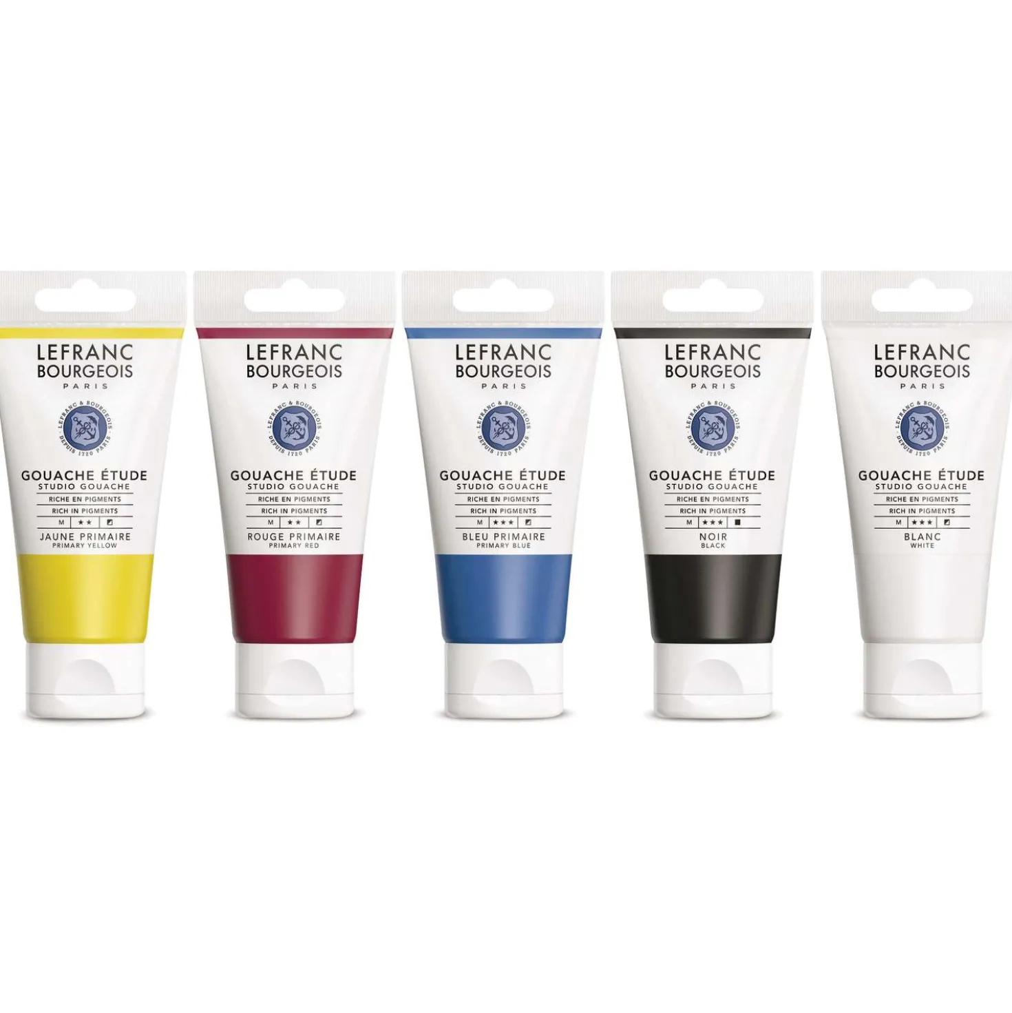 LEFRANC & BOURGEOIS Studio Gouache Primärfarben Set