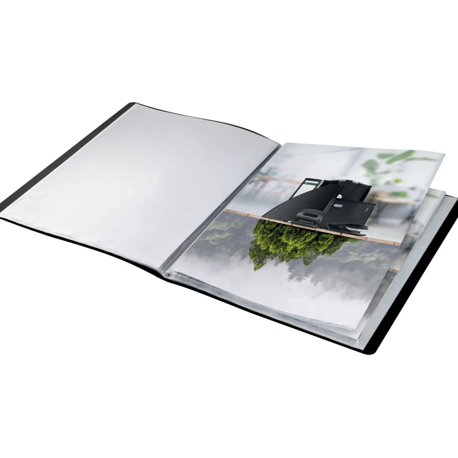 LEITZ Recycle Sichtbuch, Schwarz