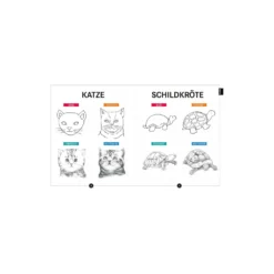 Level up! 1 Motiv - 4 Level zum Zeichnen