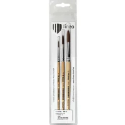lineo Pinselset Serie 1113, Synthetik