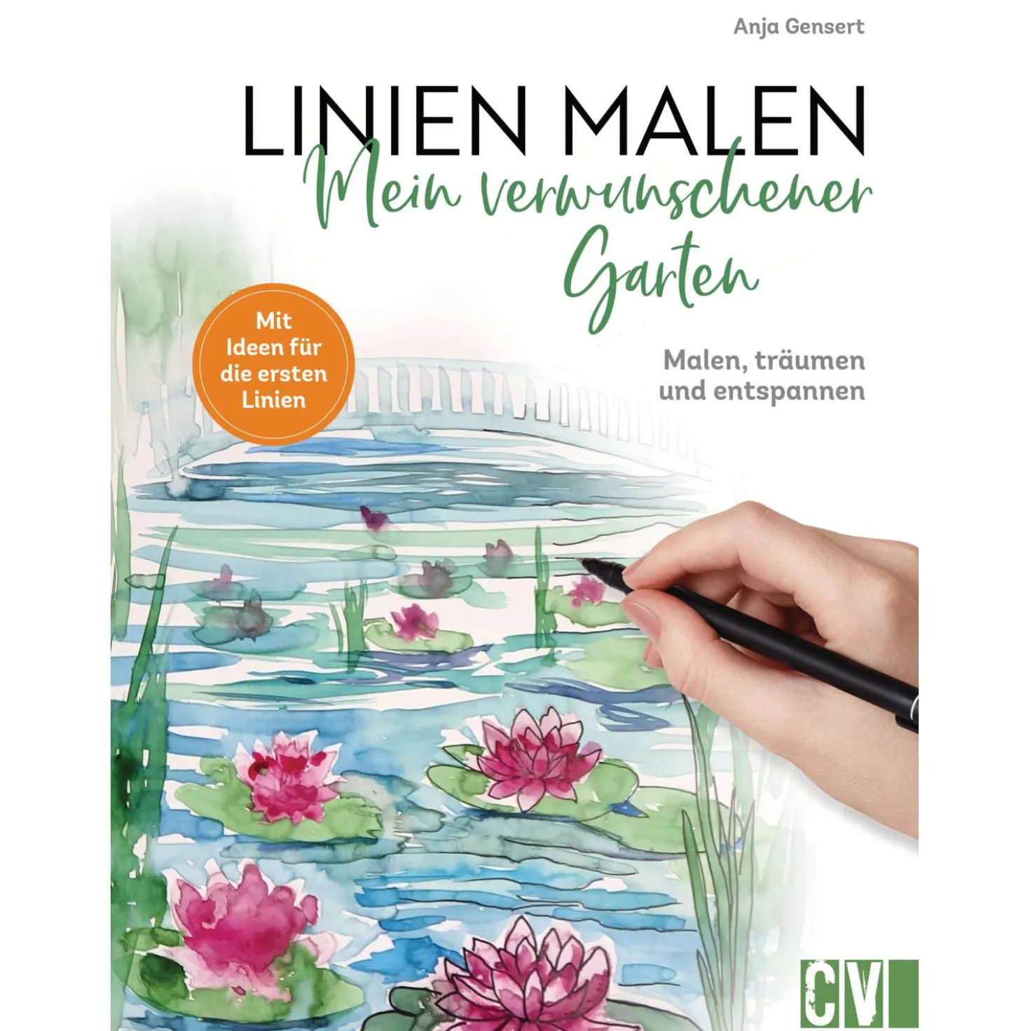 Linien Malen - Mein verwunschener Garten