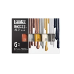 Liquitex® BASICS™ Acrylfarben – 6er-Sets