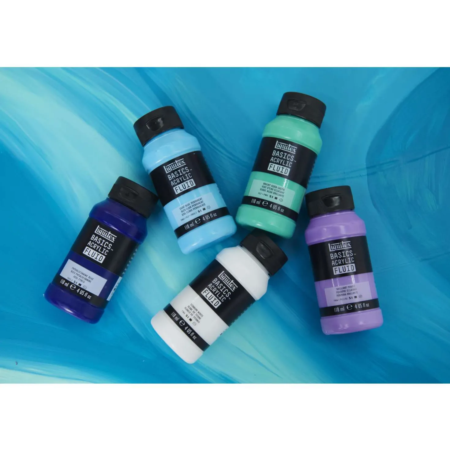 Liquitex® BASICS™ FLUID Acrylfarbe, einzeln
