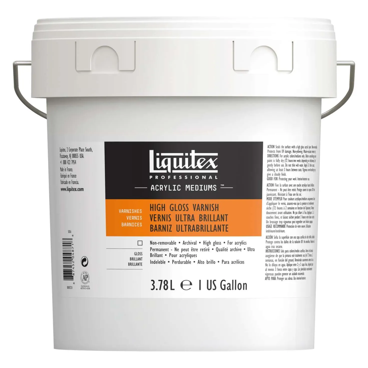 Liquitex® Firnis Hochglanz, 3,78 Liter