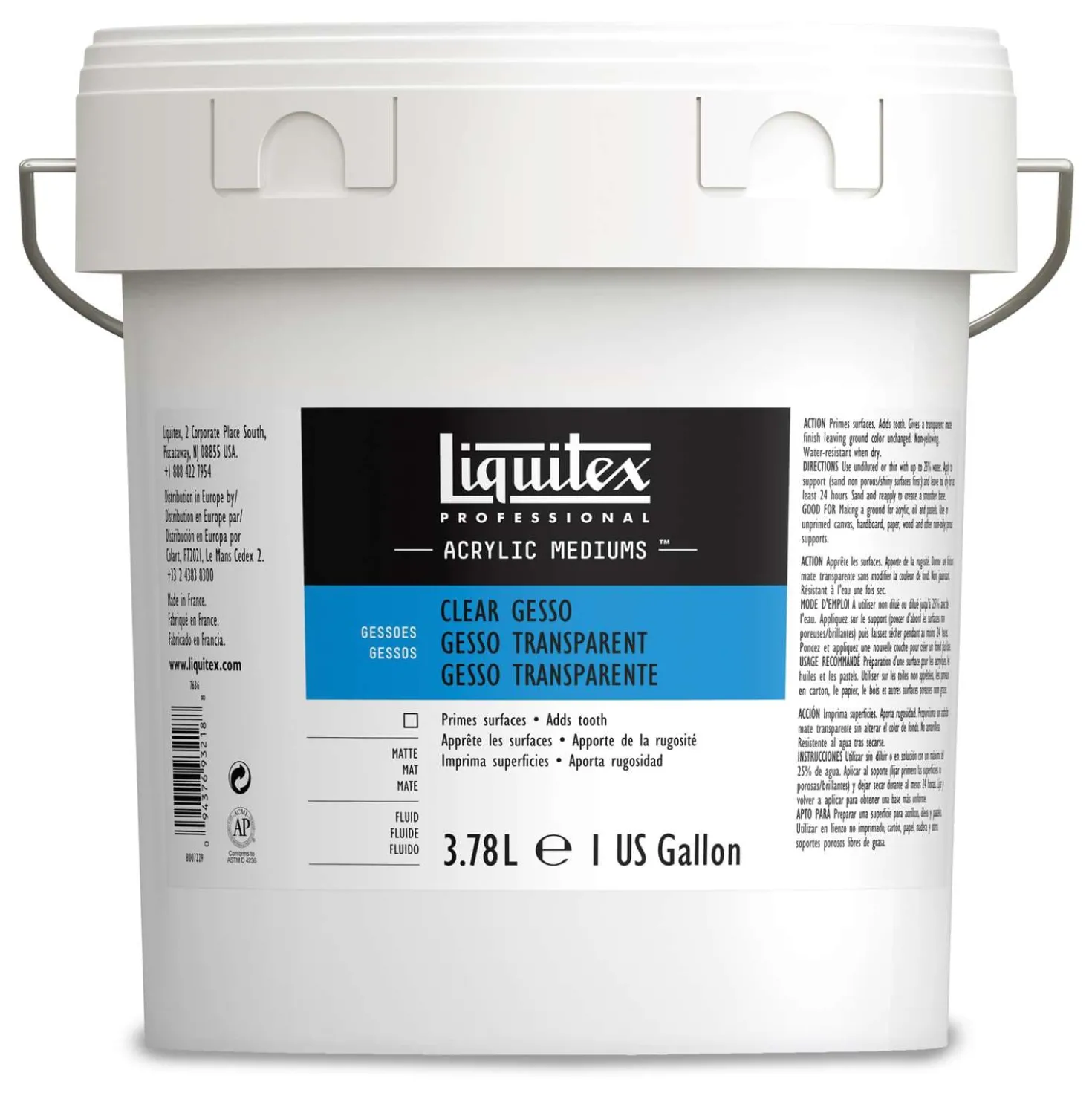 Liquitex® Gesso Transparent