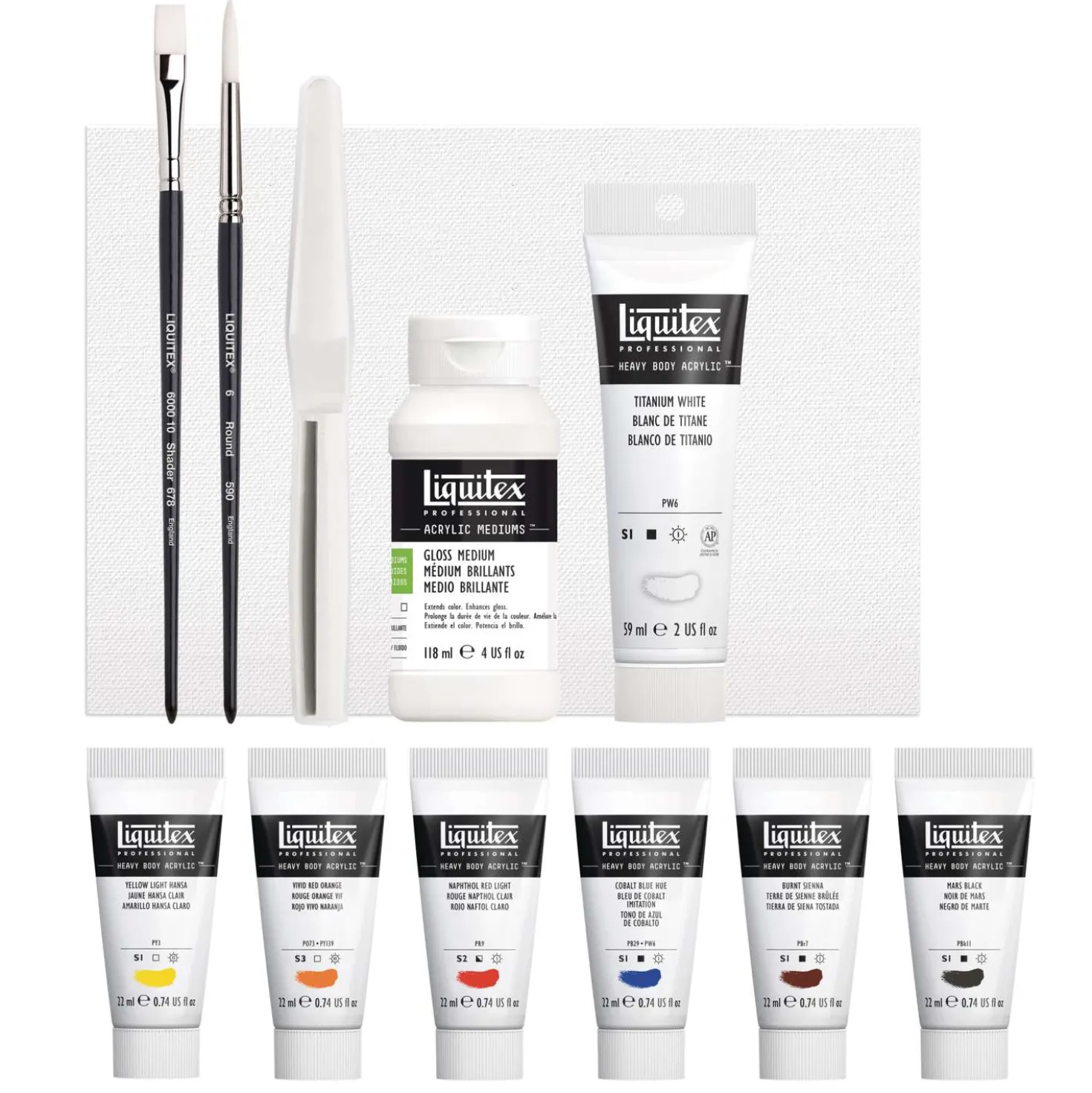 Liquitex® HEAVY BODY Acrylfarbe Starter-Set