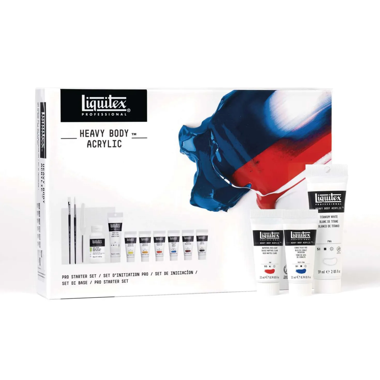 Liquitex® HEAVY BODY Acrylfarbe Starter-Set