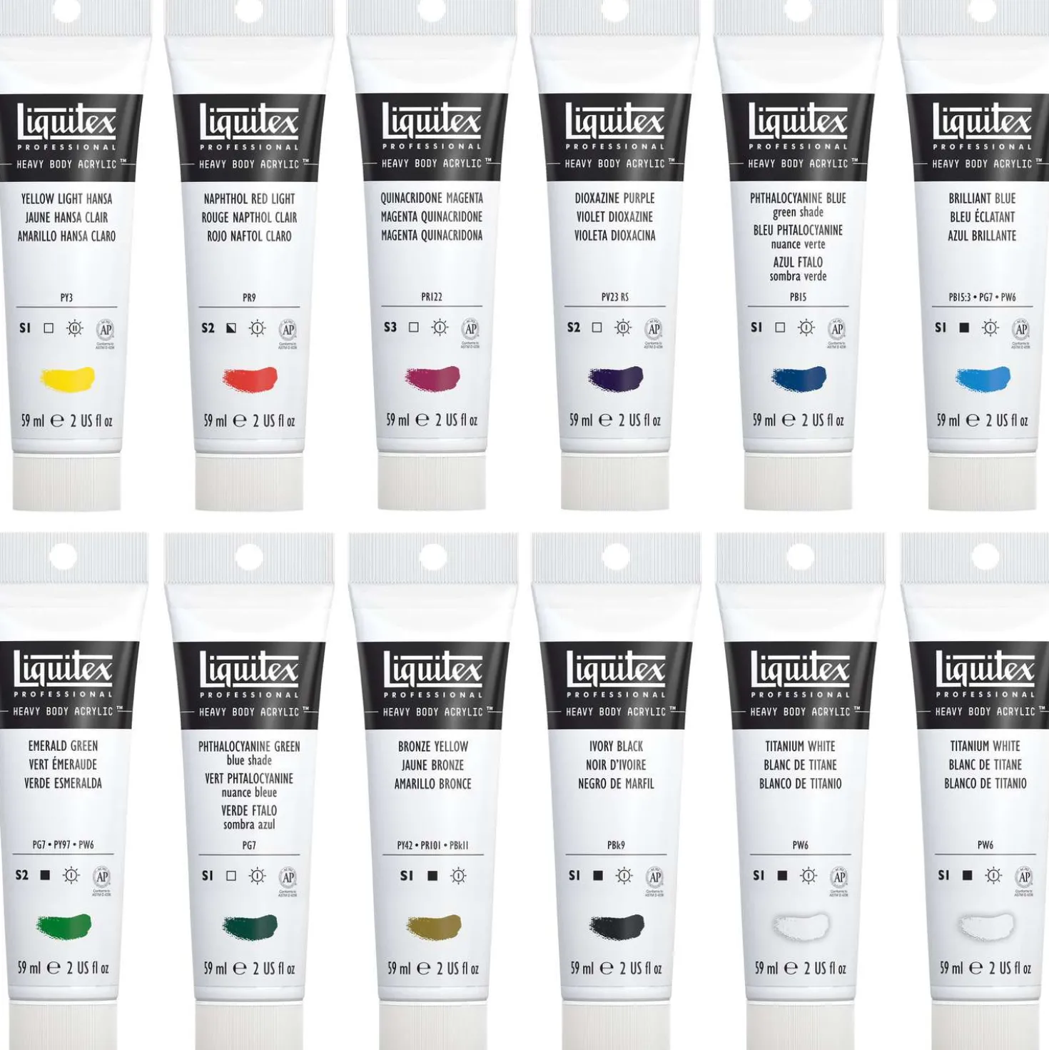 Liquitex® HEAVY BODY Acrylfarbe Sets