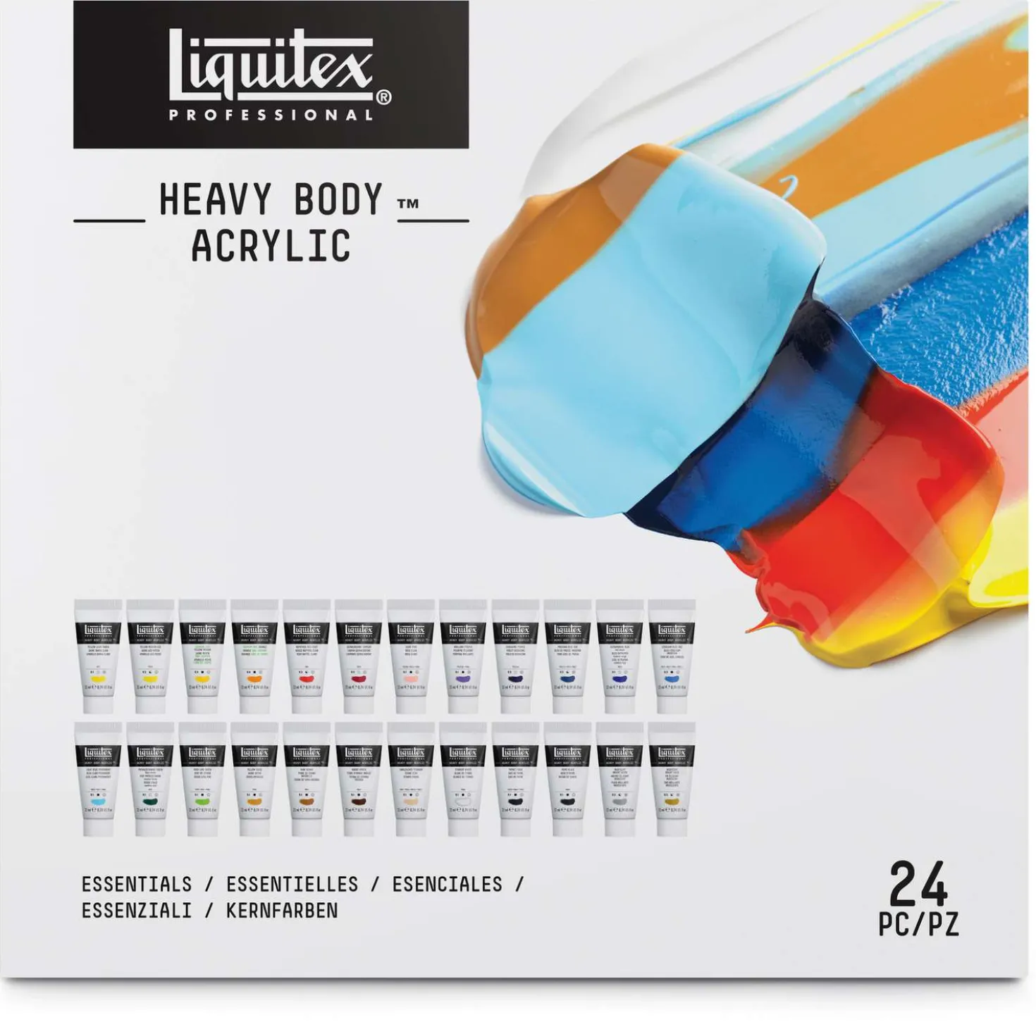 Liquitex® HEAVY BODY „Kernfarben“-Set