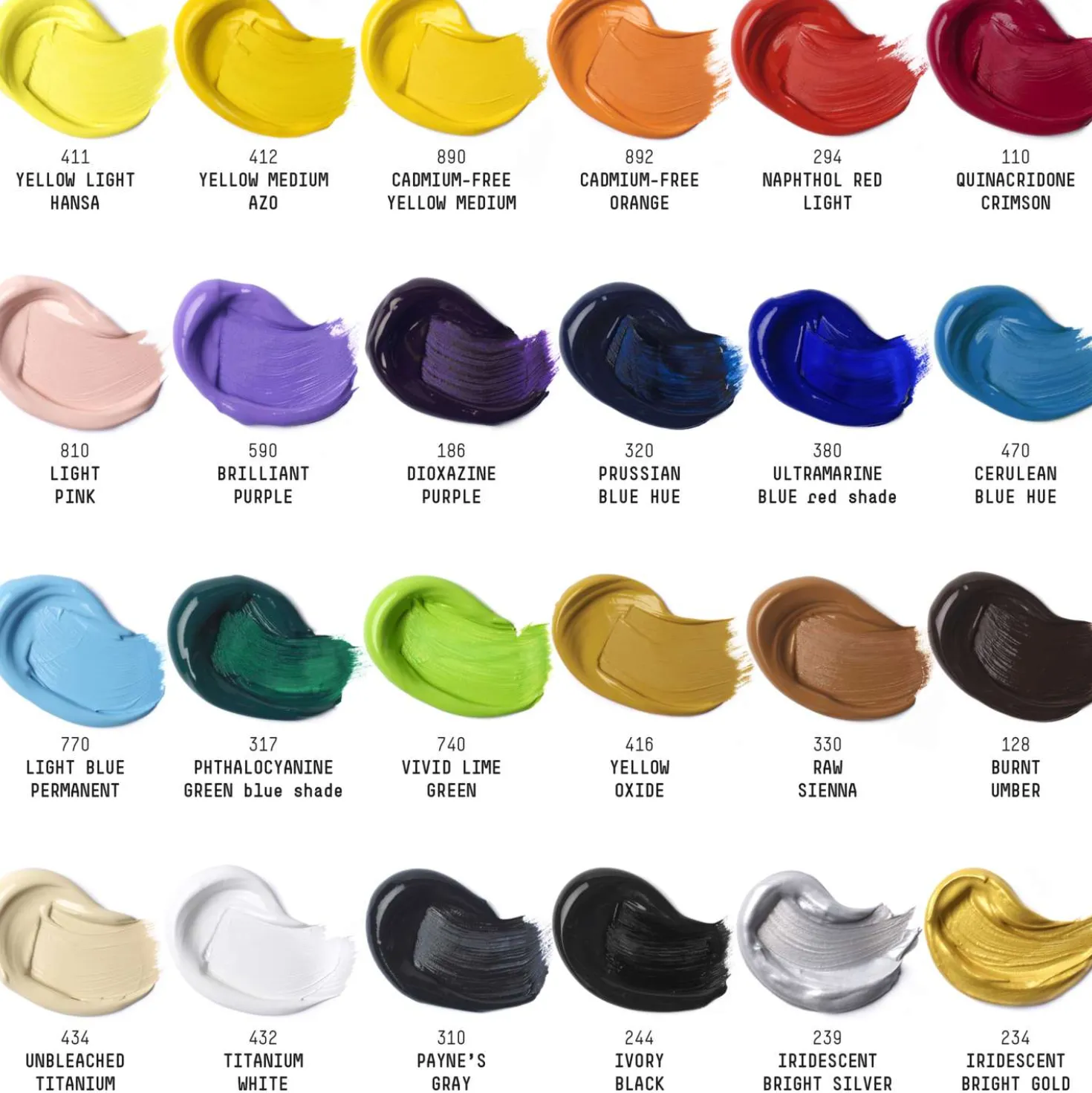 Liquitex® HEAVY BODY „Kernfarben“-Set