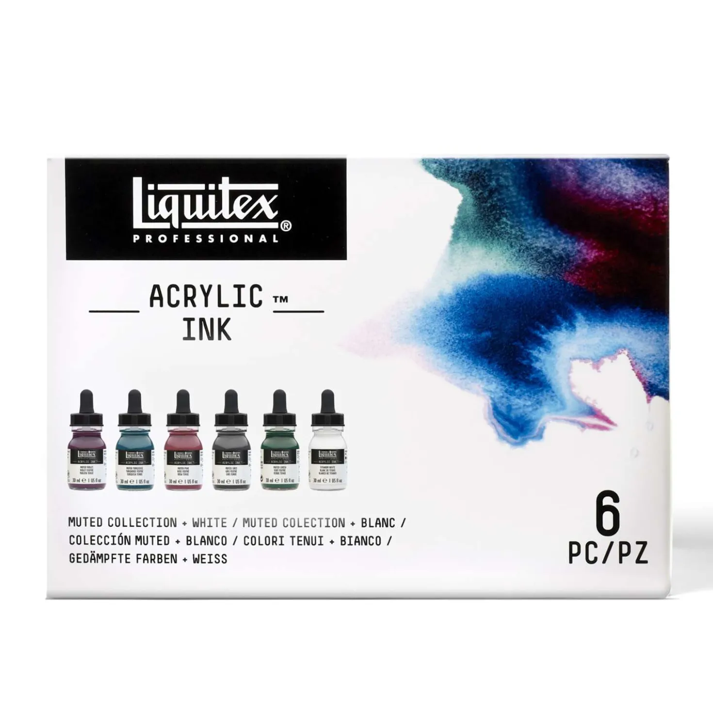 Liquitex® Ink Colour-Sets, 6 x 30 ml